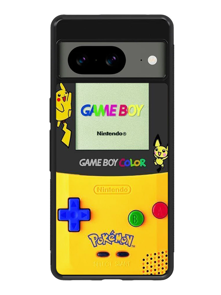 Game Boy Pokemon Pikachu Google Pixel 8a Case