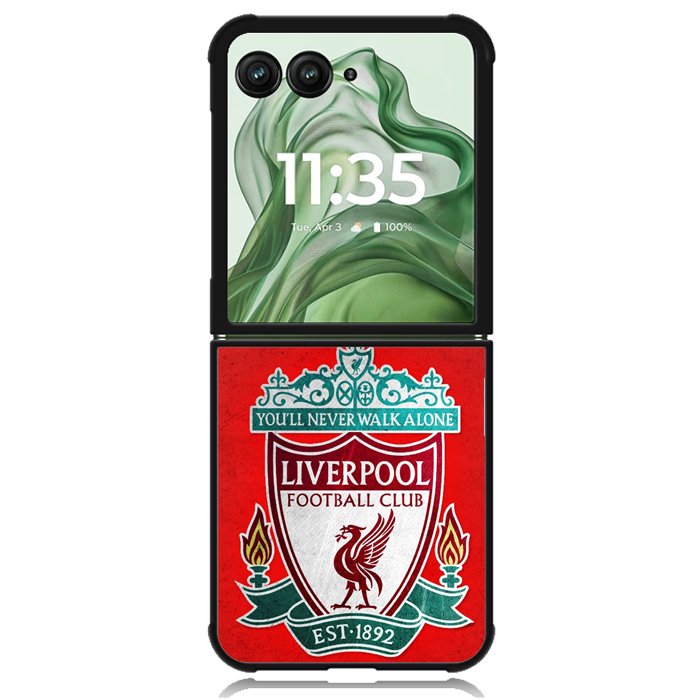 Liverpool Wallpaper X4593 Motorola Moto Razr+ Plus 2024/2025 Case, Motorola Razr 50 Ultra/50s Ultra Case