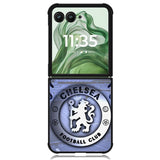Chelsea Logo X4570 Motorola Moto Razr+ Plus 2024/2025 Case, Motorola Razr 50 Ultra/50s Ultra Case