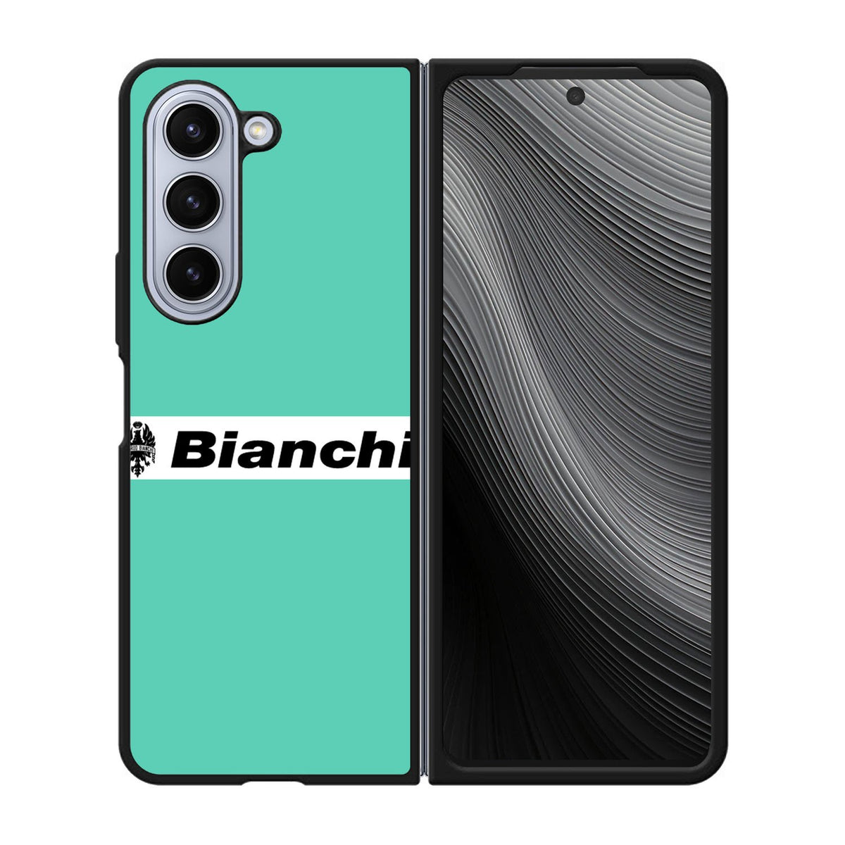 Bianchi Bike Logo Bicycle Case Samsung Galaxy z Fold 5 5G BC0198