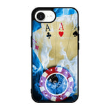 Blue Fire Ace Cards iPhone 17e Case BC0200