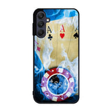 Blue Fire Ace Cards Samsung Galaxy A25 5G Case BC0200