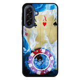 Blue Fire Ace Cards Samsung Galaxy A17 5G Case BC0200