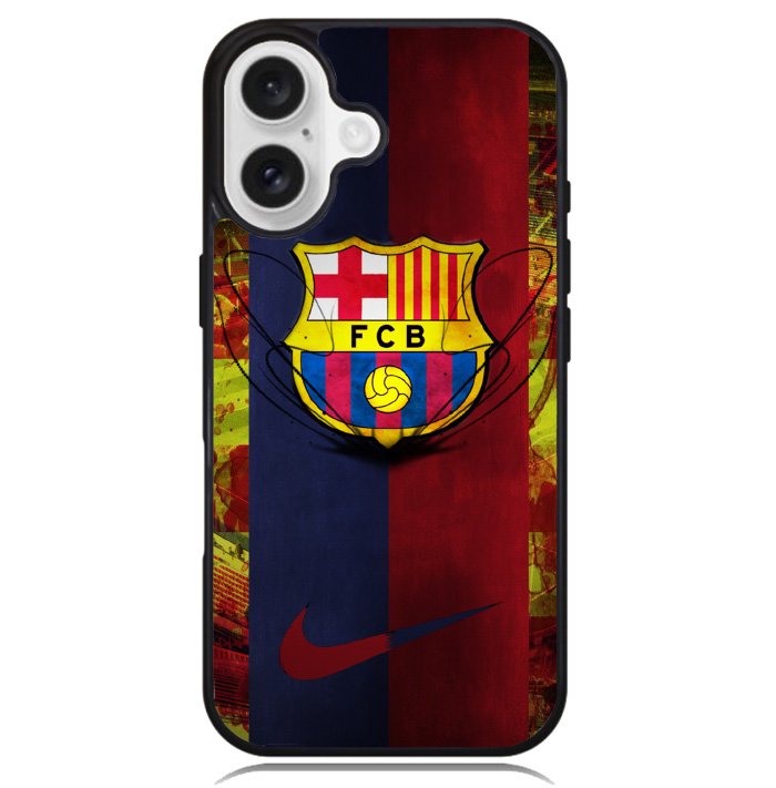Fcb Logo Case iPhone 16 BC0209