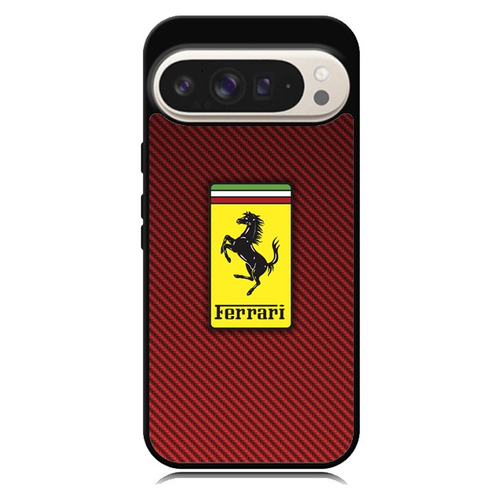 Ferrari Logo Red Carbon X4707 Google Pixel 10 Pro XL Case