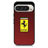 Ferrari Logo Red Carbon X4707 Google Pixel 10 Pro XL Case
