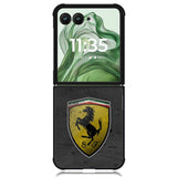 ferrari X4706 Motorola Moto Razr+ Plus 2024/2025 Case, Motorola Razr 50 Ultra/50s Ultra Case
