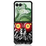 Legend Of Zelda Link Majoras Mask Quote X0021 Motorola Moto Razr+ Plus 2024/2025 Case, Motorola Razr 50 Ultra/50s Ultra Case