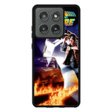 Back to The Future Vintage Poster Case Motorola Moto Edge 2025 BC0151