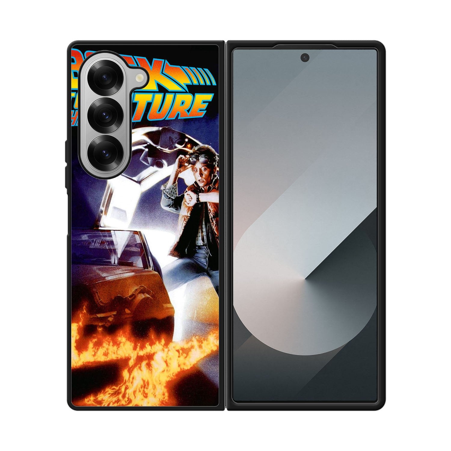 Back to The Future Vintage Poster Case Samsung Galaxy Z Fold 6 5G BC0151