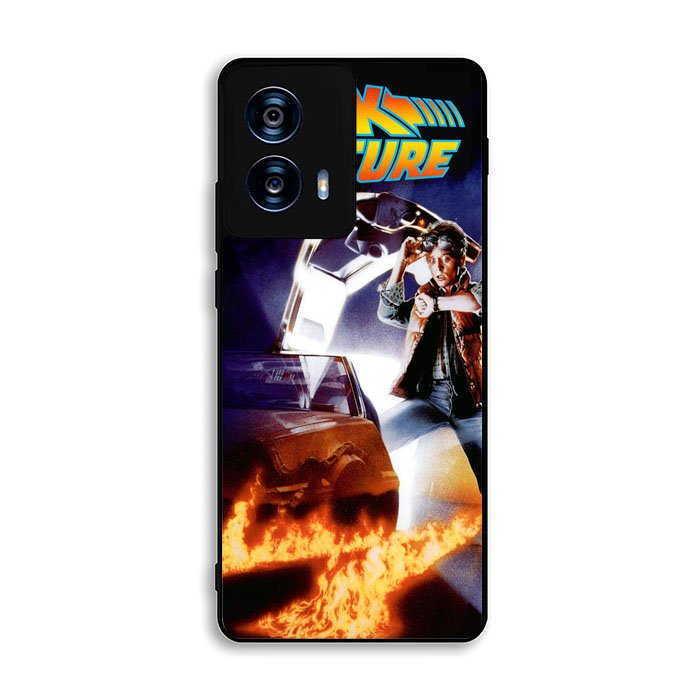 Back to The Future Vintage Poster Motorola Moto G Power 5G 2024 Case BC0151