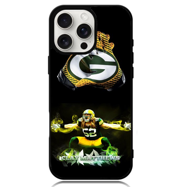 Green Bay Packers Case iPhone 16 Pro BC0214