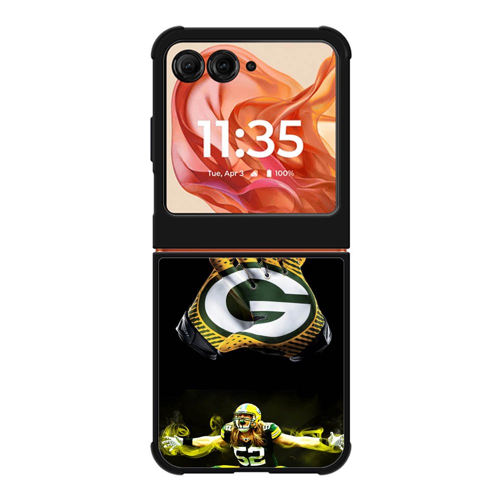 Green Bay Packers Motorola Moto Razr 2025/2024 , Moto Razr 60/50 Case BC0214