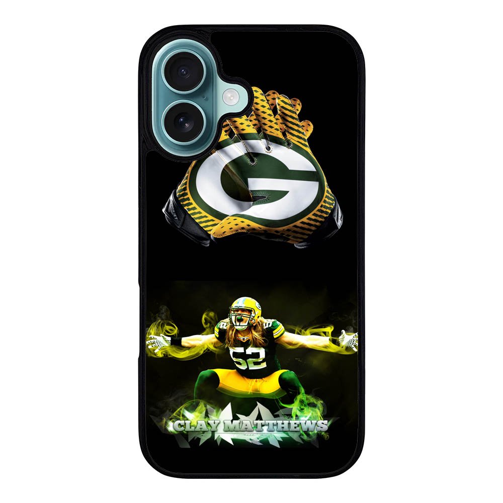 Green Bay Packers Case iPhone 16 Plus BC0214
