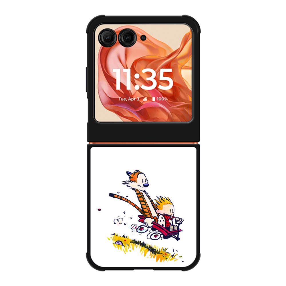 Calvin And Hobbes Motorola Moto Razr 2025/2024 , Moto Razr 60/50 Case BC0155