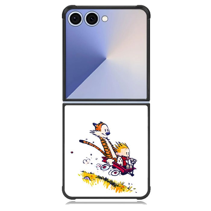 Calvin And Hobbes Samsung Galaxy Z Flip 7 Case BC0155