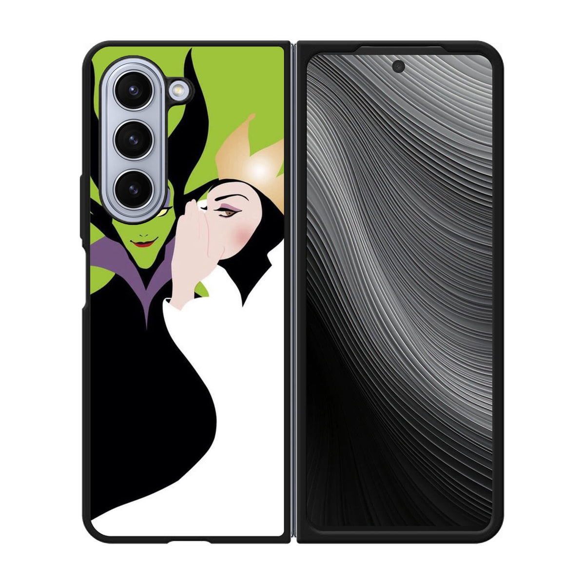 Evil Queen and Maleficent Case Samsung Galaxy z Fold 5 5G BC0168