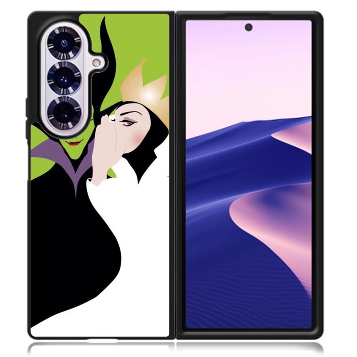 Evil Queen and Maleficent Samsung Galaxy Z Fold 7 5G Case BC0168
