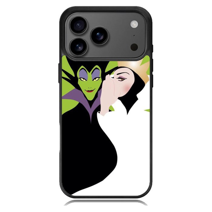 Evil Queen and Maleficent iPhone 17 Pro Max Case BC0168