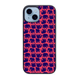Lily Pulitzer Elephant Pattern Case iPhone 15 Plus BC0176