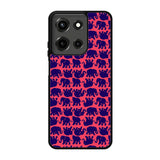Lily Pulitzer Elephant Pattern Motorola Moto G 5G 2025 Case BC0176