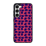 Lily Pulitzer Elephant Pattern Case Samsung Galaxy S25 5G BC0176