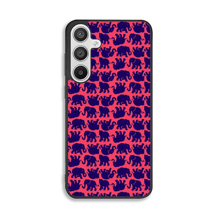 Lily Pulitzer Elephant Pattern Samsung Galaxy A26 Case BC0176