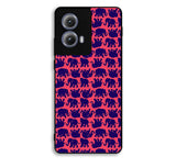 Lily Pulitzer Elephant Pattern Motorola Moto Edge 2024 Case BC0176