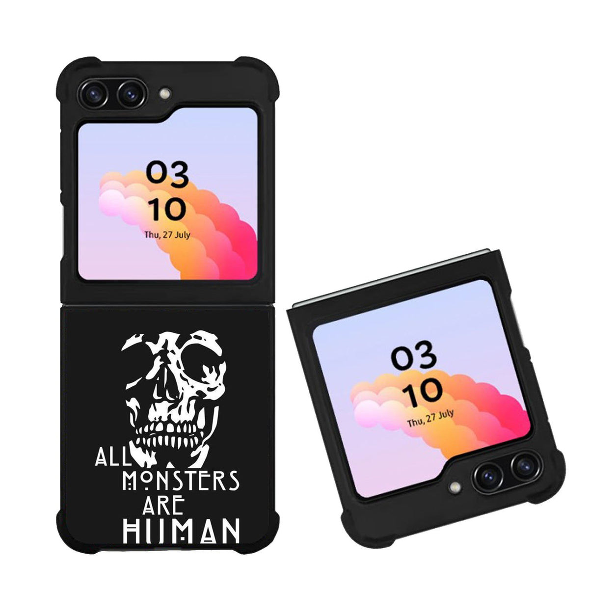 monsters are human Case Samsung Galaxy Z Flip 5 5G BC0179
