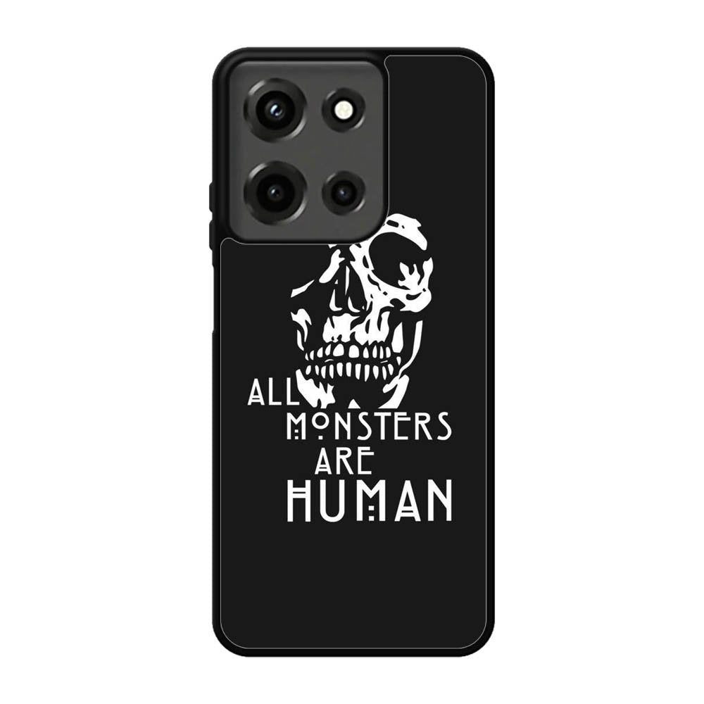 monsters are human Motorola Moto G 5G 2025 Case BC0179