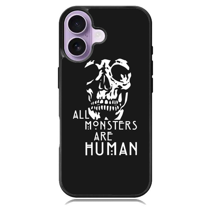 monsters are human iPhone 17 Case BC0179