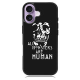 monsters are human iPhone 17 Case BC0179