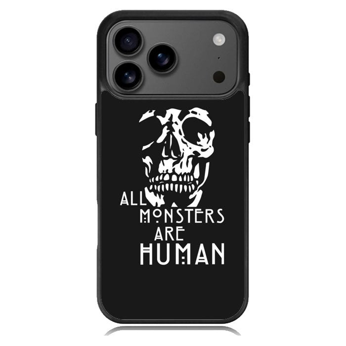 monsters are human iPhone 17 Pro Max Case BC0179