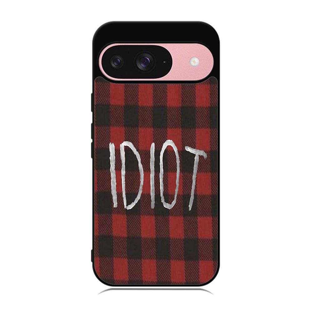 red plaid idiot Case Google Pixel 9 BC0184