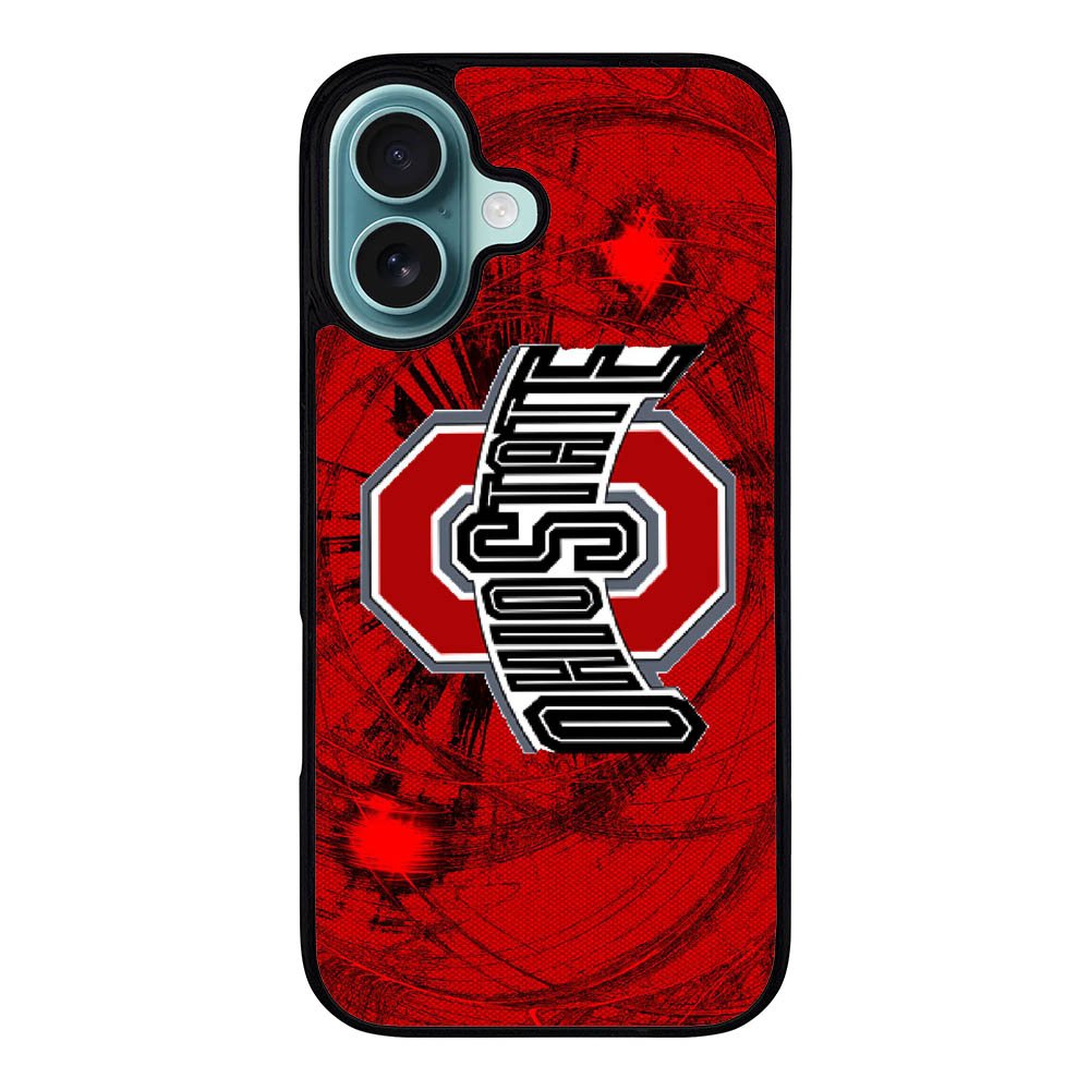 ohio state buckeyes football Case iPhone 16 Plus BC0246