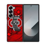 ohio state buckeyes football Case Samsung Galaxy Z Fold 6 5G BC0246