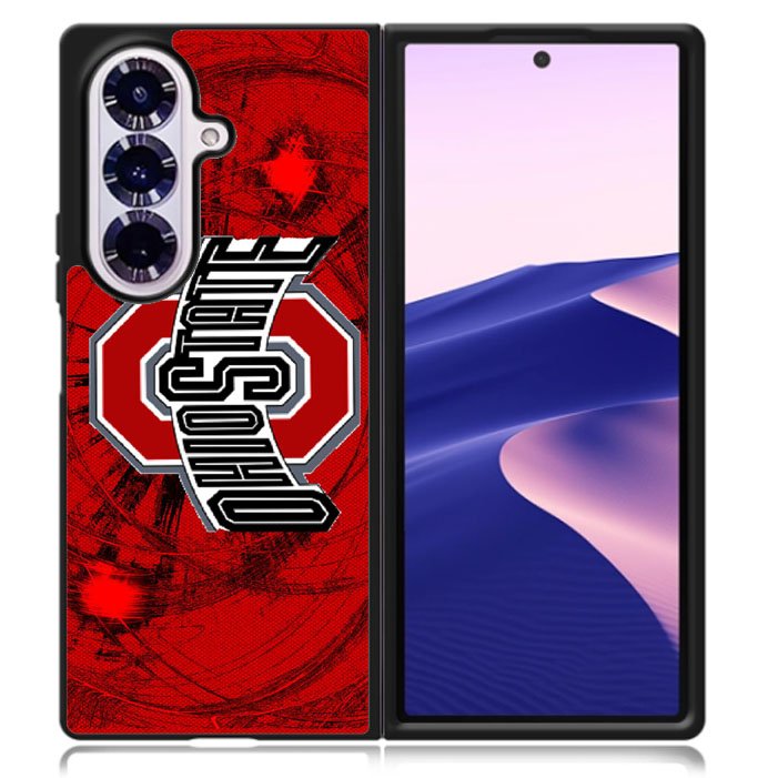 ohio state buckeyes football Samsung Galaxy Z Fold 7 5G Case BC0246