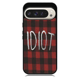 red plaid idiot Google Pixel 10 | Google Pixel 10 Pro Case BC0184