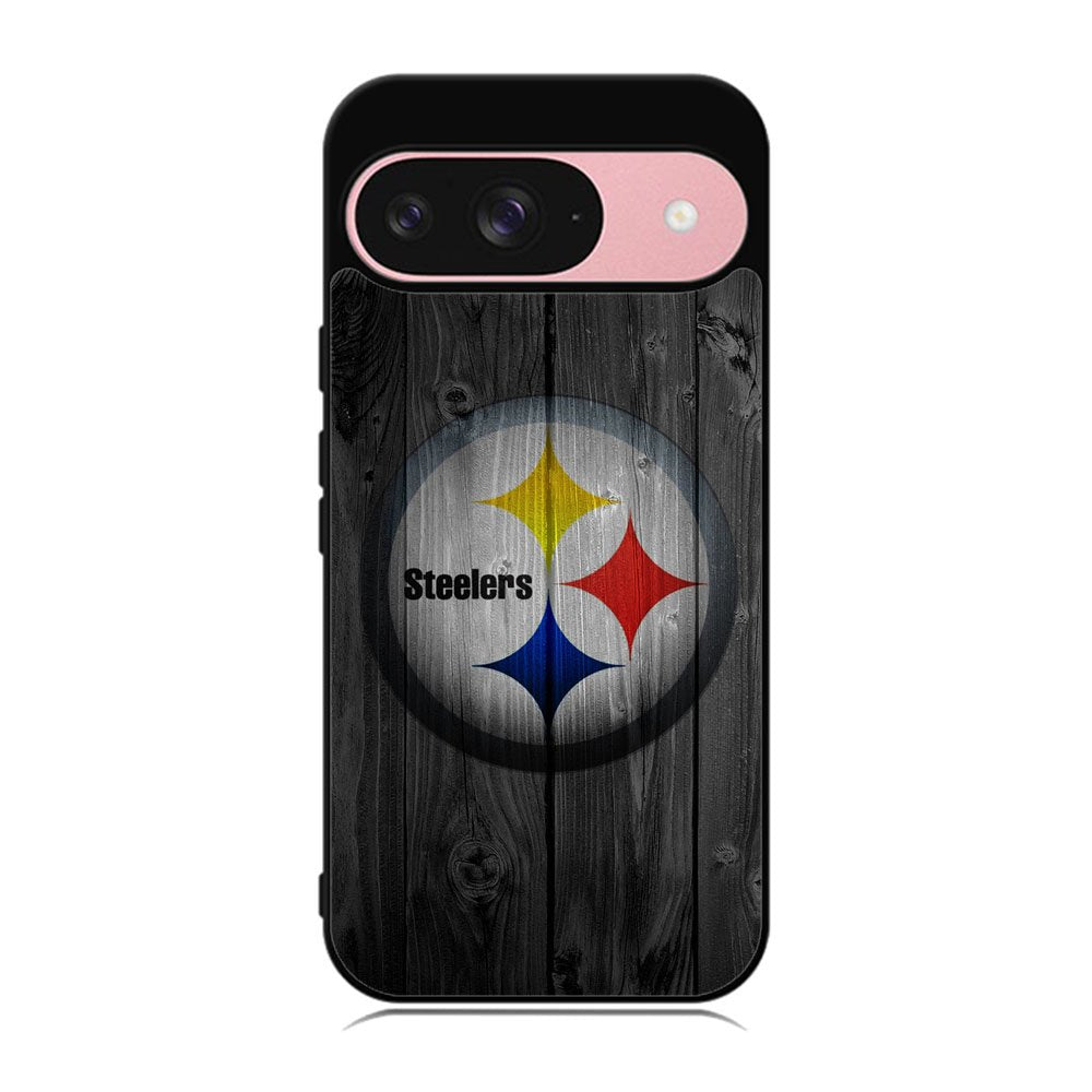 Pittsburgh Steelers Wood Case Google Pixel 9 BC0255