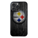 Pittsburgh Steelers Wood Case iPhone 15 Pro Max BC0255