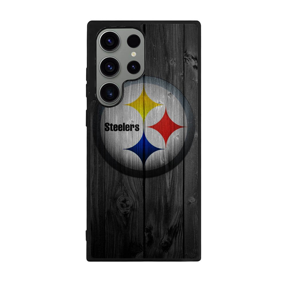 Pittsburgh Steelers Wood Case Samsung Galaxy S25 Ultra 5G BC0255