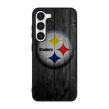 Pittsburgh Steelers Wood Case Samsung Galaxy S25 Plus 5G BC0255