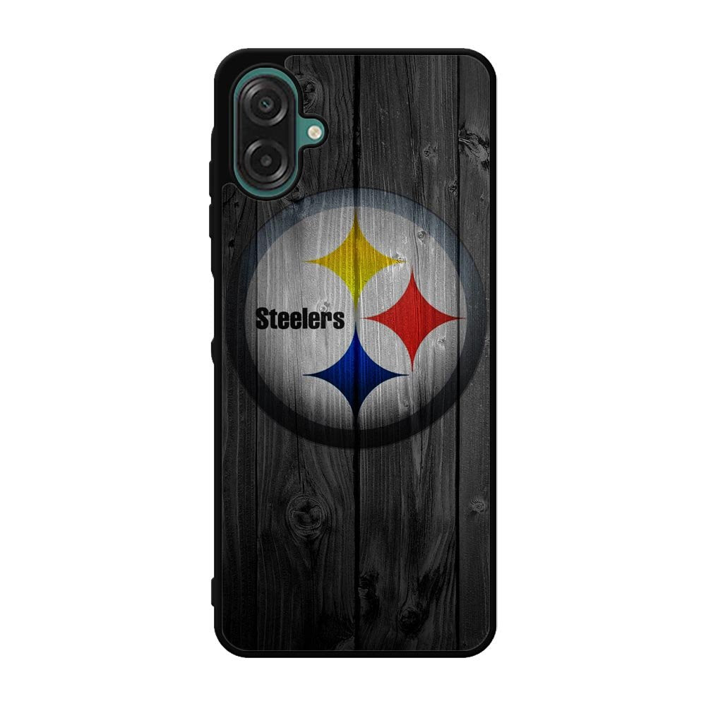 Pittsburgh Steelers Wood Case Samsung Galaxy A07 BC0255