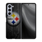 Pittsburgh Steelers Wood Case Samsung Galaxy z Fold 5 5G BC0255