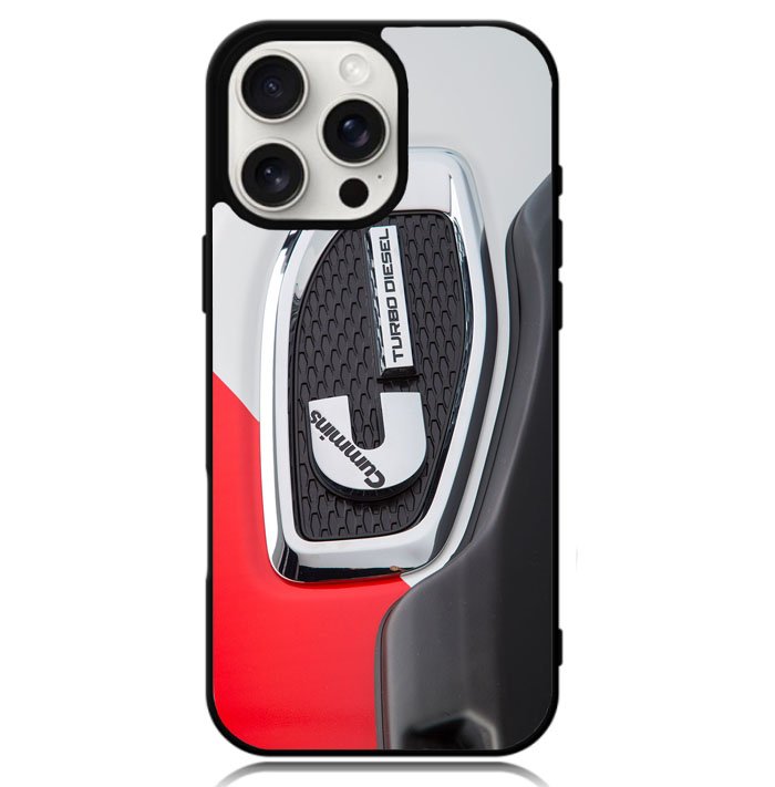 Cummins Engine Logo Case iPhone 16 Pro Max BC0206