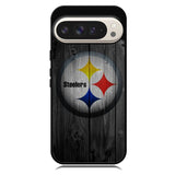 Pittsburgh Steelers Wood Google Pixel 10 | Google Pixel 10 Pro Case BC0255