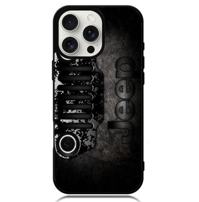 Jeep Logo Case iPhone 16 Pro Max BC0220