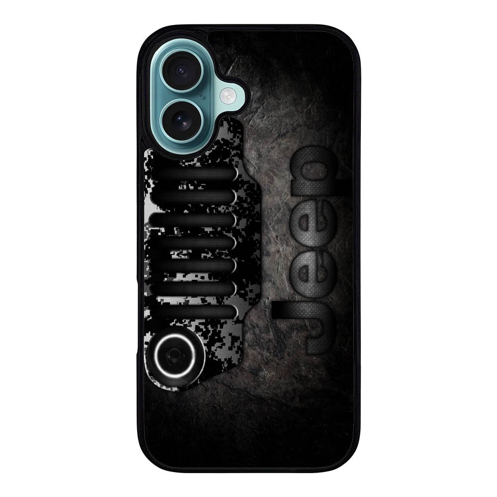 Jeep Logo Case iPhone 16 Plus BC0220