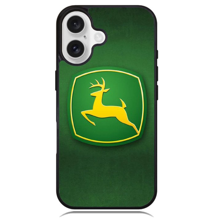 JOhn Deere Logo Green Case iPhone 16 BC0222