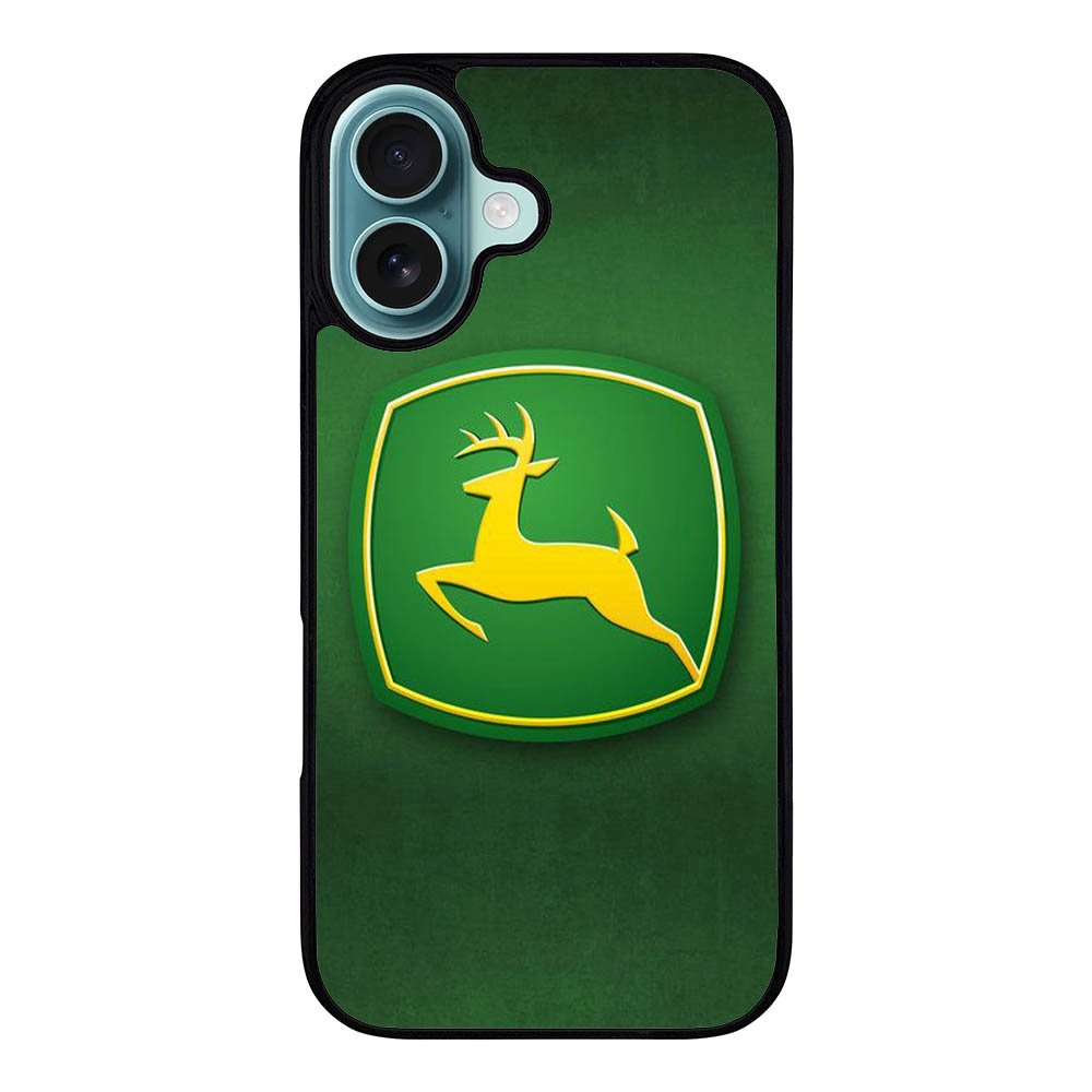 JOhn Deere Logo Green Case iPhone 16 Plus BC0222